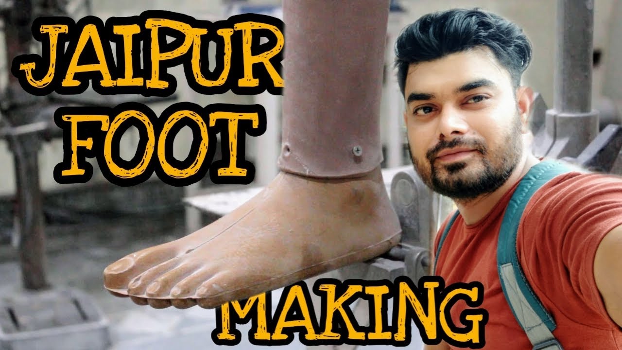 How To Make A Prosthetic Leg In Jaipur Foot | Bhagwan Mahaveer Viklang Sahayata Samiti | Jaipur Foot