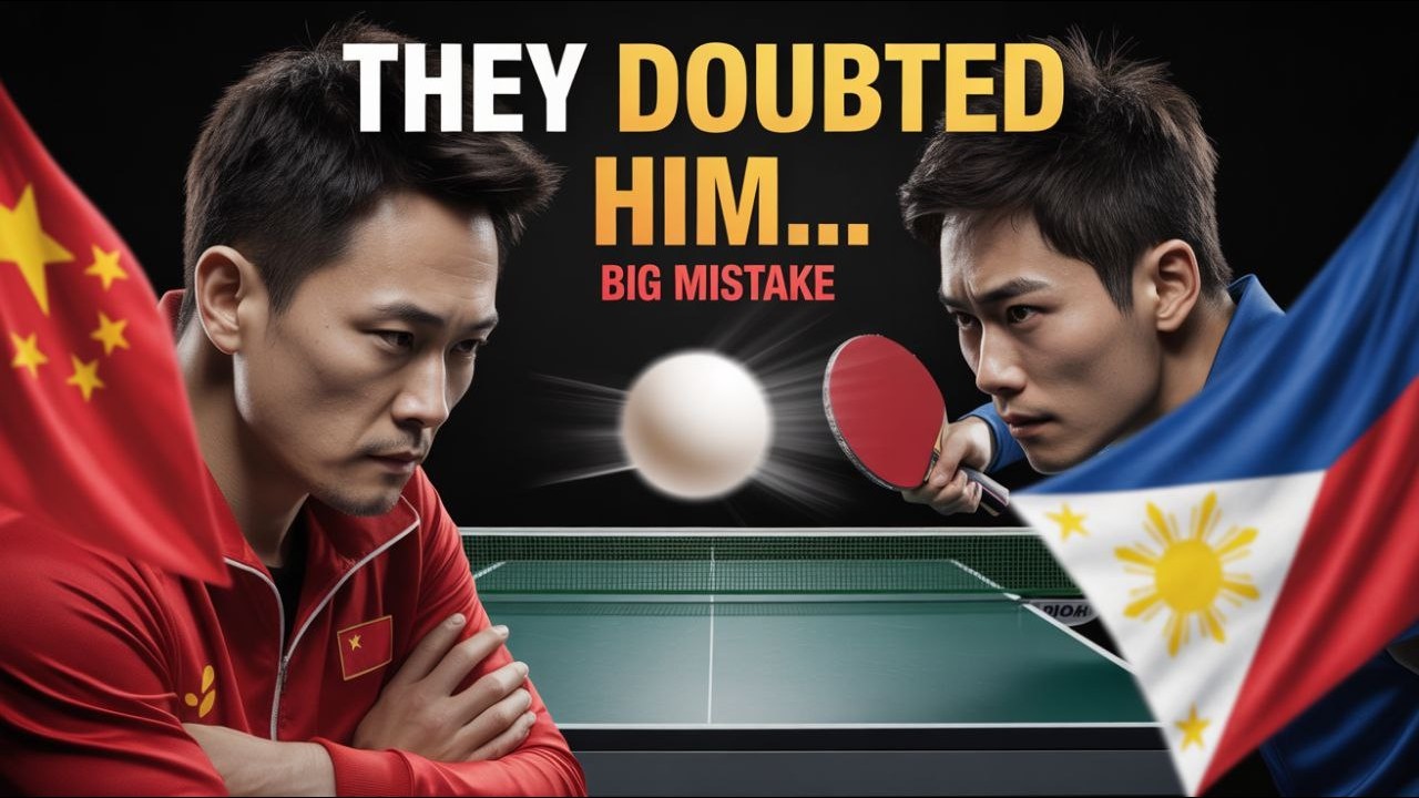 Chinese Master Dismissed Filipino 🇵🇭 Table Tennis Tactics   What Happened Next Was Shocking