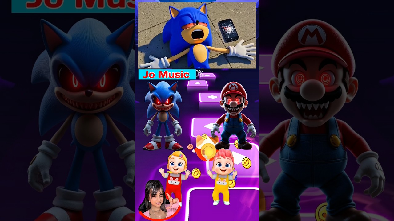 Sonic Exe 🆚 Knuckles Exe Sonic 🆚 Sonic 3 X Dance Song Tiles Hop EDM Rush&nbsp;#sonic3&nbsp;#sonic&nbsp;#tileshop