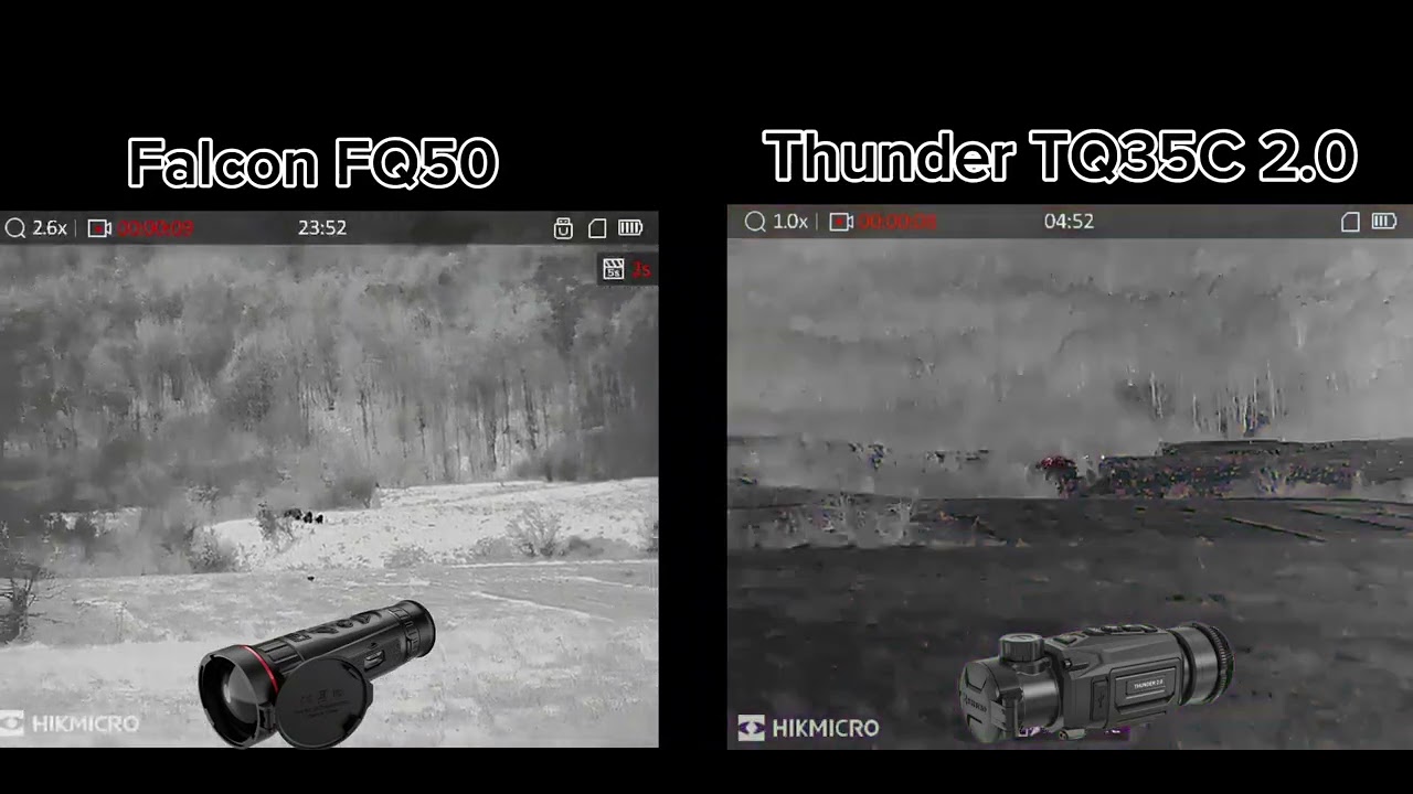 Hikmicro Falcon FQ50 vs Thunder TQ35C 2.0