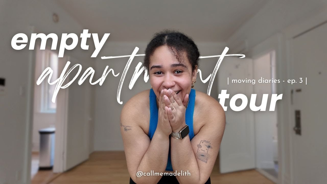 EMPTY APARTMENT TOUR 🔑 | moving diaries ep. 3