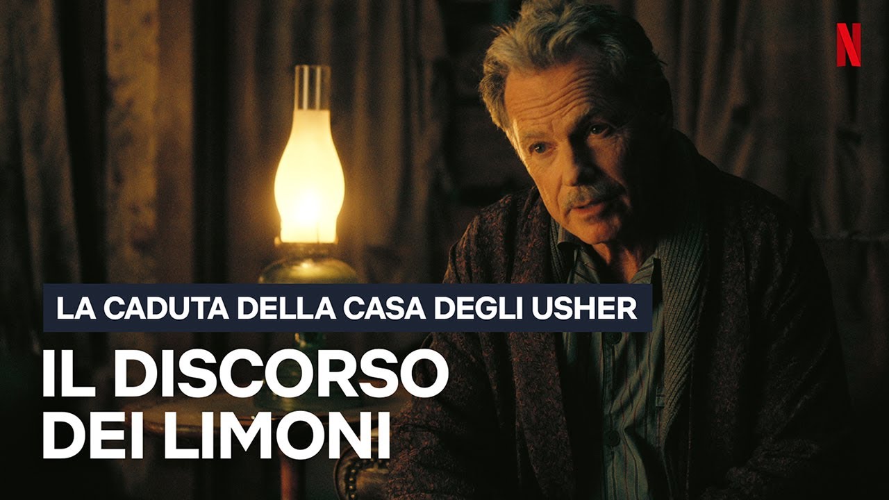 L'incredibile DISCORSO sui LIMONI di RODERICK USHER | Netflix Italia