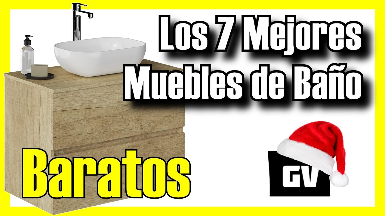 🔥 Los 7 MEJORES Muebles de Ba&ntilde;o BUENOS y BARATOS de Amazon [2026]✅[Calidad/Precio] Modernos