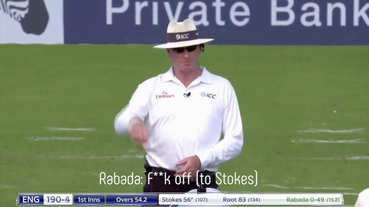 #Rabada react to #Icc ban for his celebration sa vs ENG test 1
