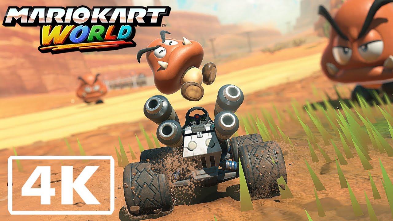 Mario Kart World - NEW 10 Minutes of Gameplay and more (Switch 2) [4K]