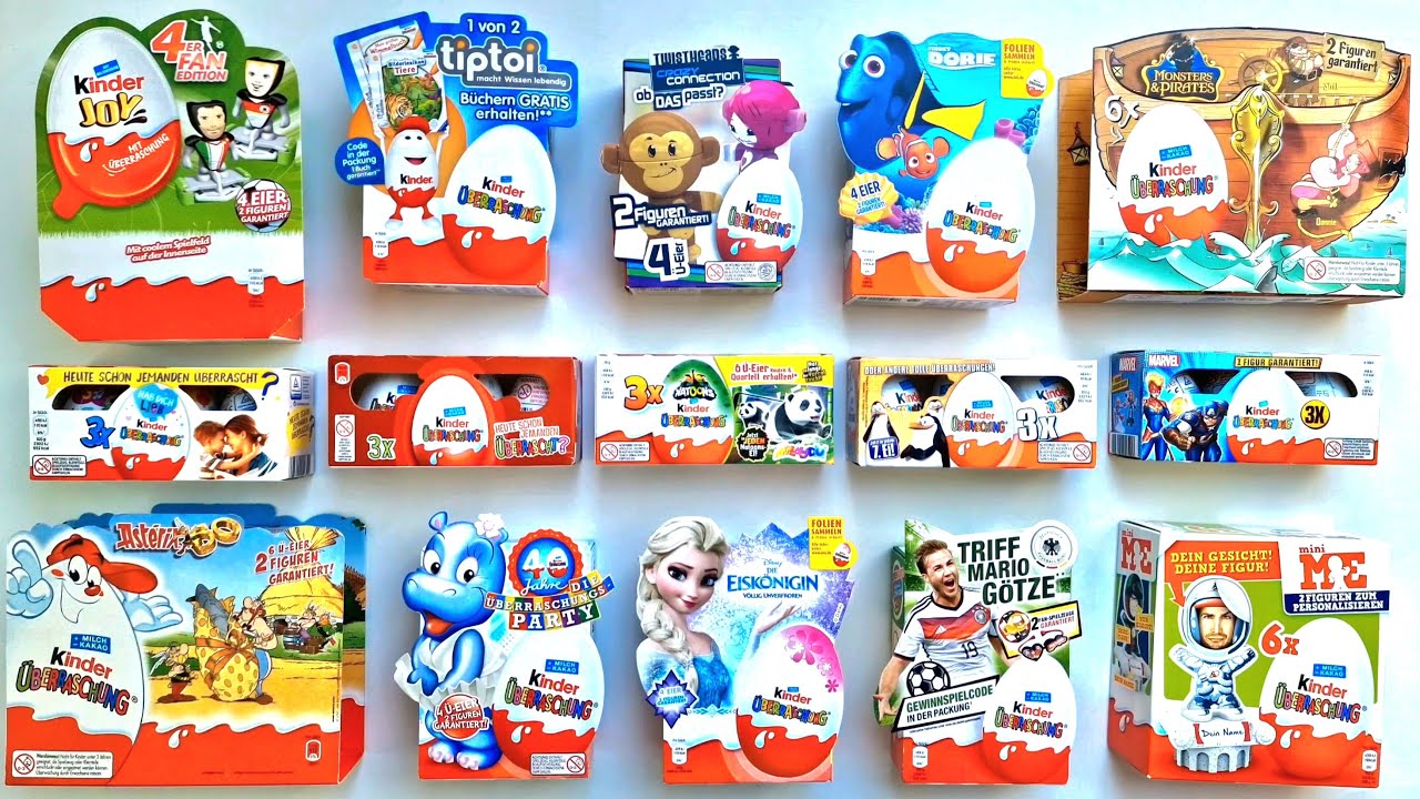 Kinder Surprise Through the Years (2009–2023) – What Changed Inside?