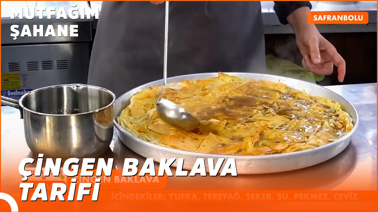 Çingen Baklava Nasıl Yapılır? | Özlem & Yasin ile Mutfağım Şahane