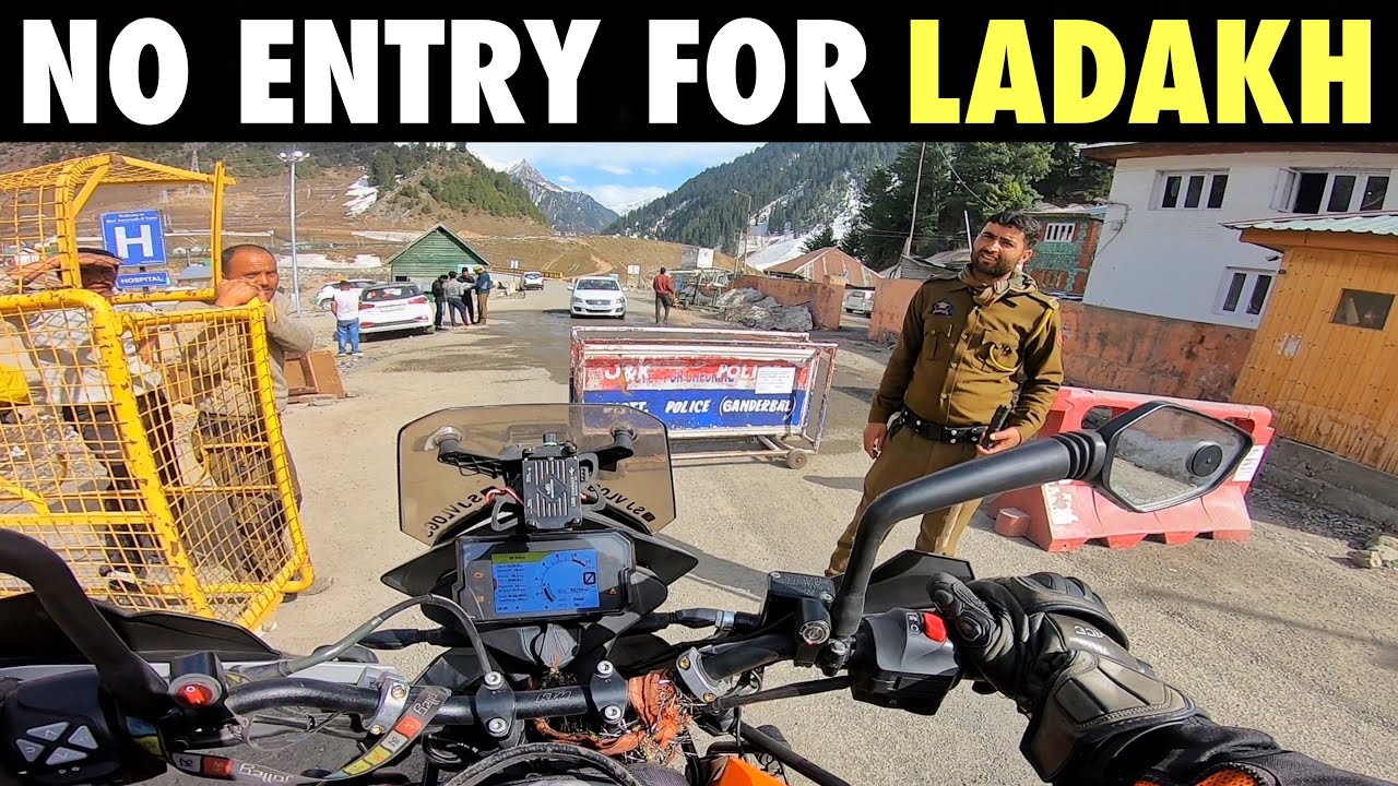 LADAKH ke lie nikal gaye lekin KASHMIR POLICE ne rok dia | ab kya hoga? IndiaRide Ep-57