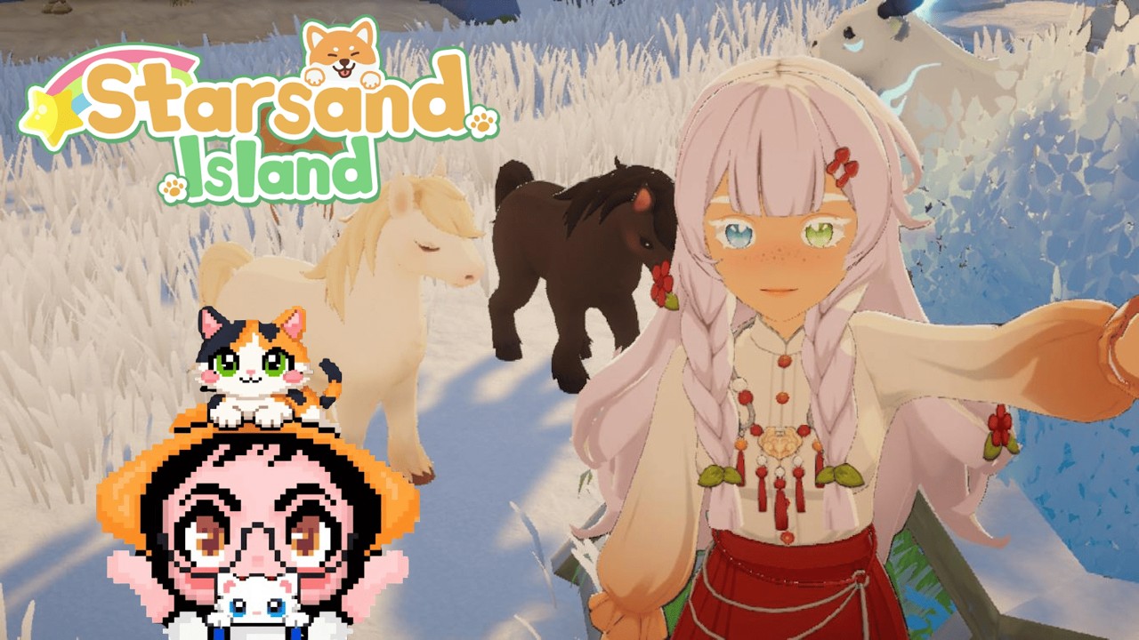 Raising Our White Foal! And Experting All Job - Starsand Island [Early Access]