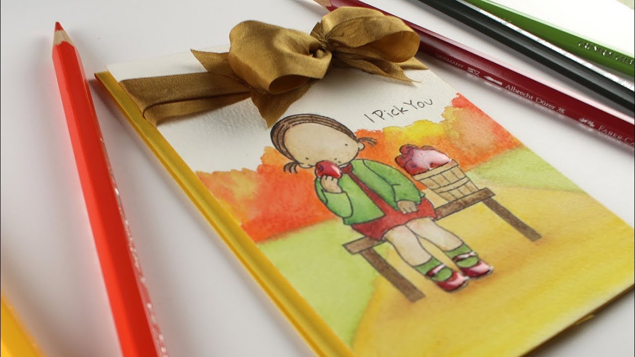 Love You to the Core: Watercolor Pencil Coloring with Sandy Allnock