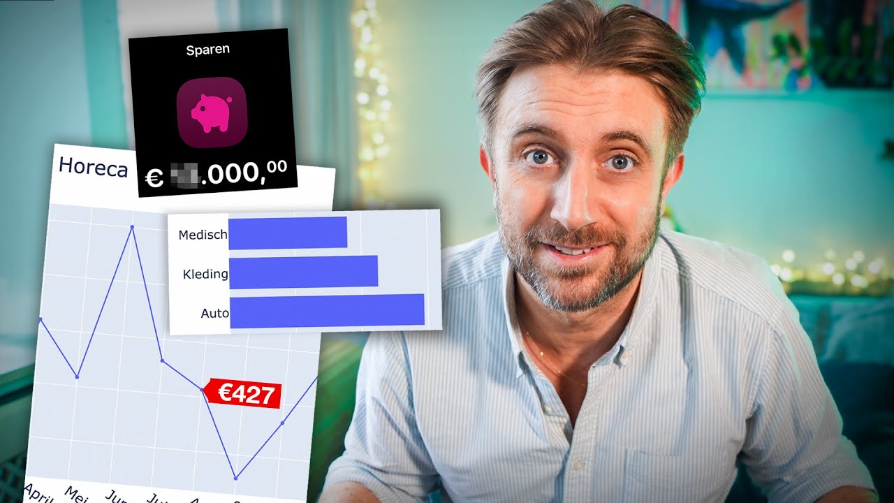 Al het geld dat ik uitgaf én spaarde in 1 jaar 💸