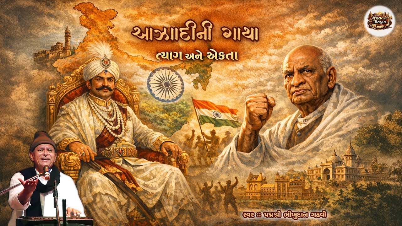 ત્યાગથી રચાયેલો ભારતનો નકશો : સરદાર પટેલ અને ભાવનગરના મહારાજા  l ભીખુદાન ગઢવી l Bhikhudan Gadhvi |