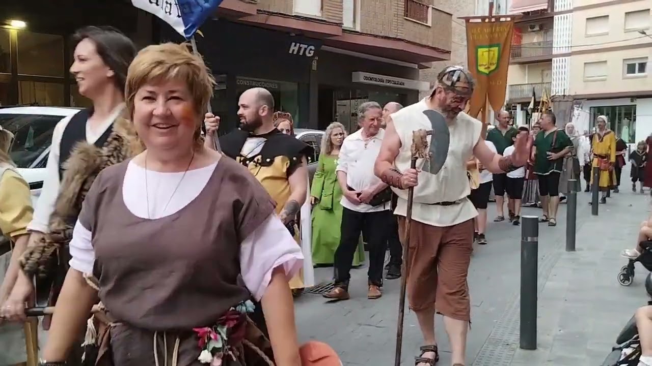 DESFILE TRIUNFAL, ALFONSADAS 2025. CALATAYUD