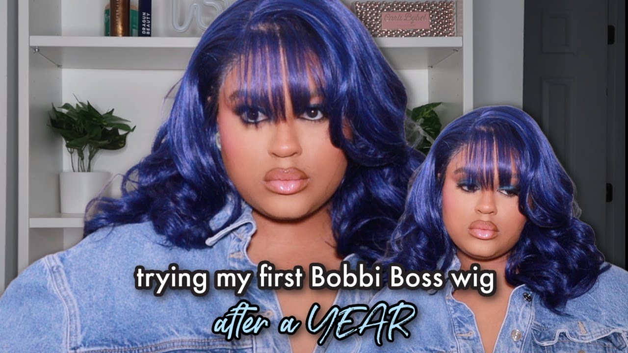 😳 trying my first Bobbi Boss wig AFTER A WHOLE YEAR 🤯 | Courtney Jinean