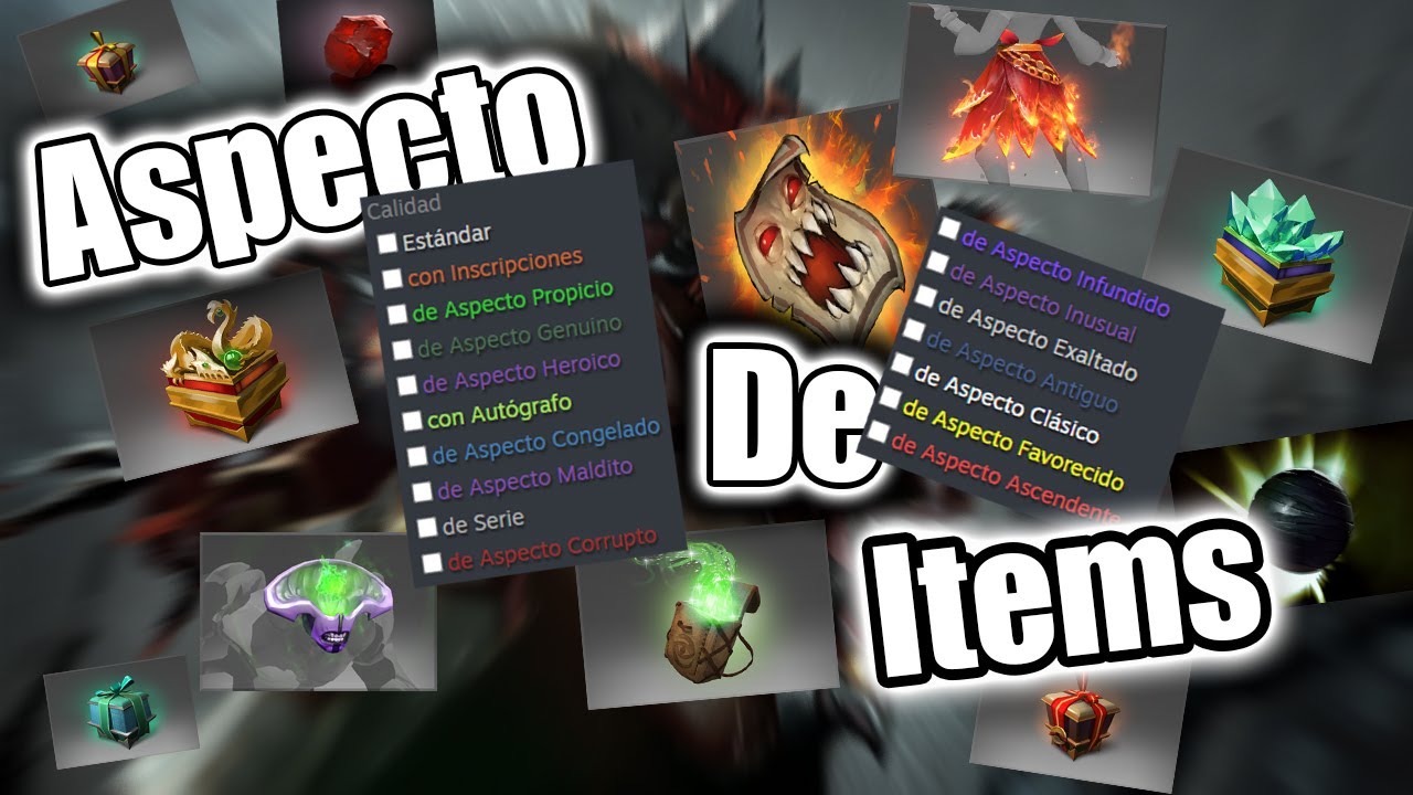 Aspecto de items - Dota 2