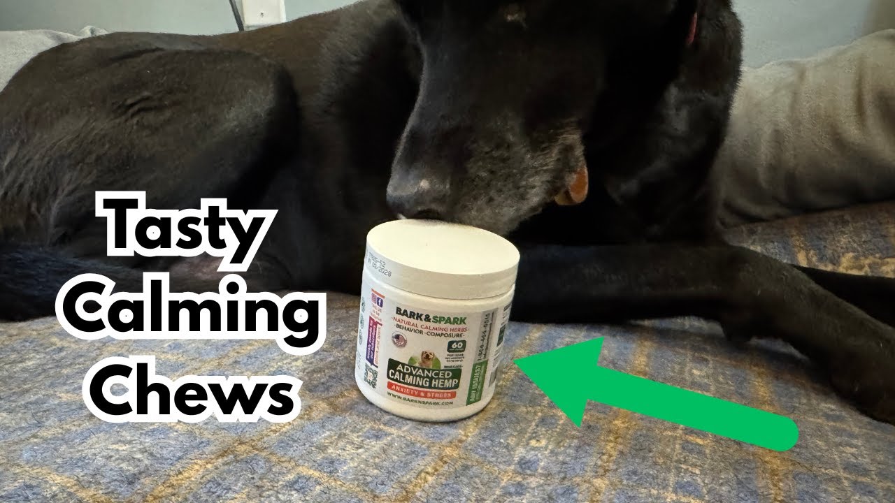 BARK&SPARK Advanced Calming Hemp #Treats for #Dogs - Hemp Oil + Melatonin - Anxiety Relief #review