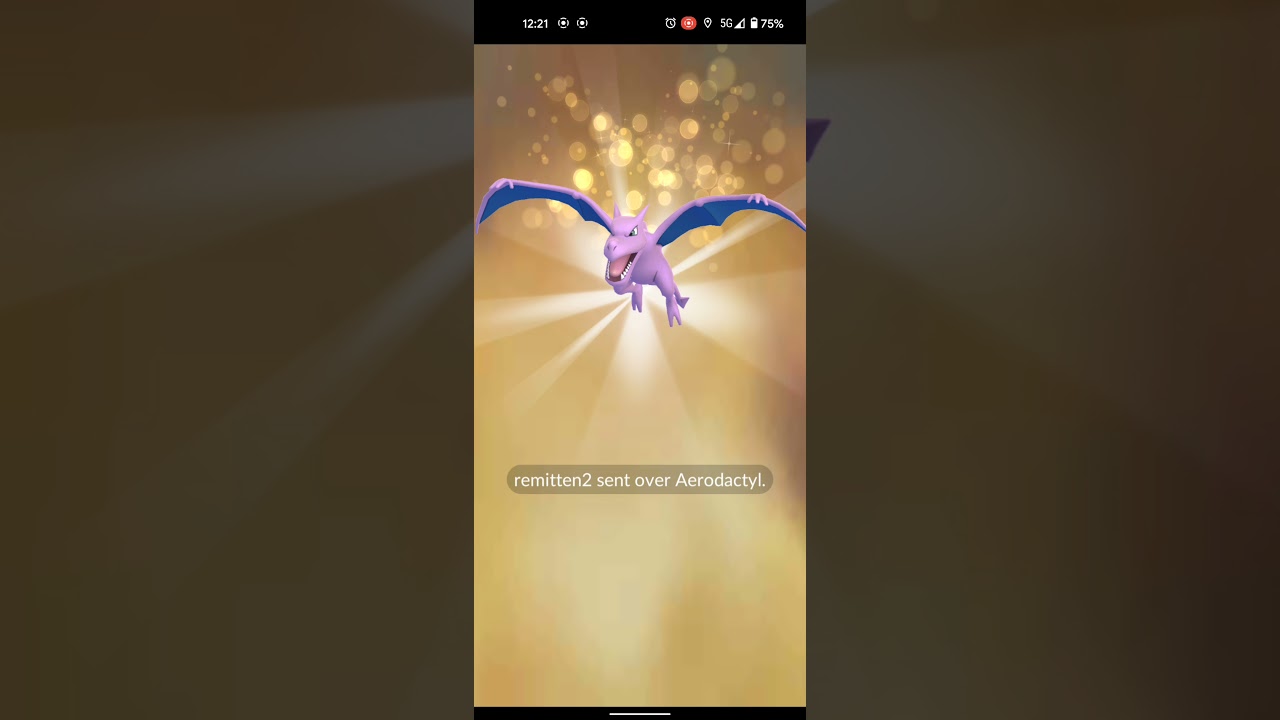 Shiny Aerodactyl ✨ Lucky Mirror Trade Pokemon GO 