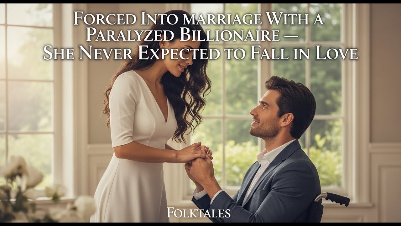“Forced Into Marriage With a Paralyzed Billionaire — She Never Expected to Fall in Love | Folktales”