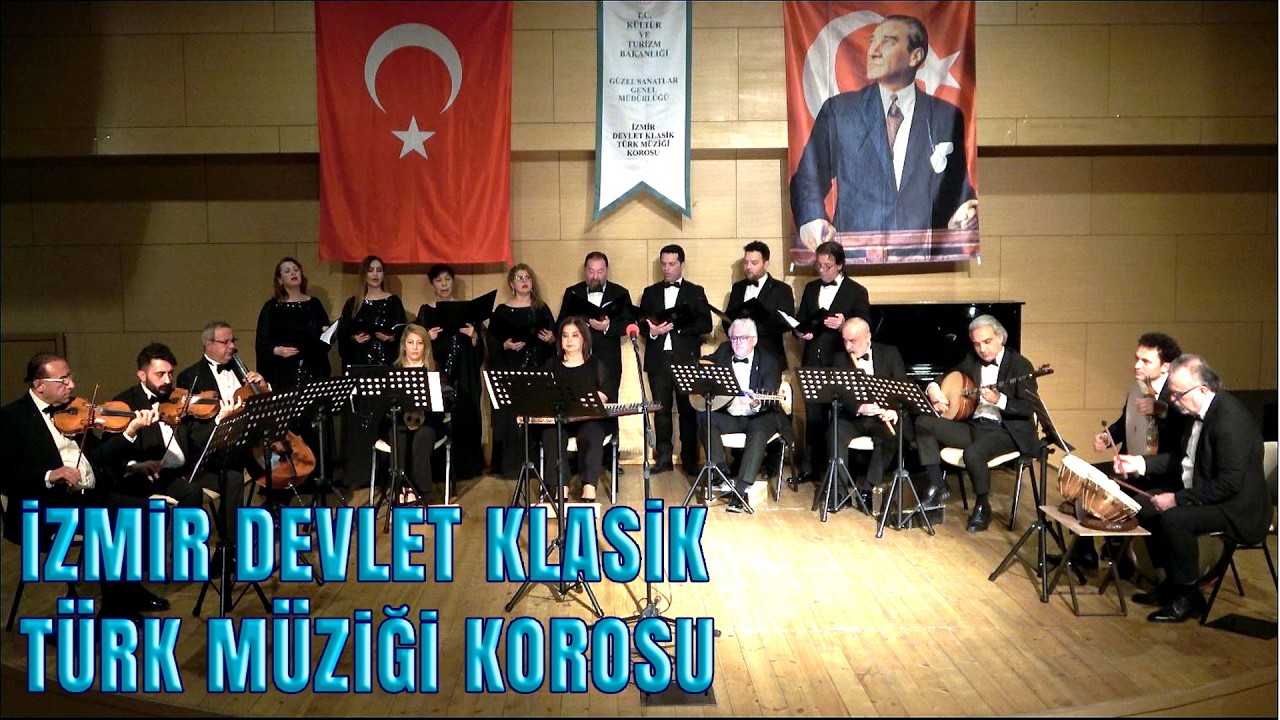 MUHAYYER BESTE - GÖNÜL DÜŞÜB HAMI GEYSUYİ YARE - İZMİR DEVLET KLASİK TÜRK MÜZİĞİ KOROSU (Topluluk)