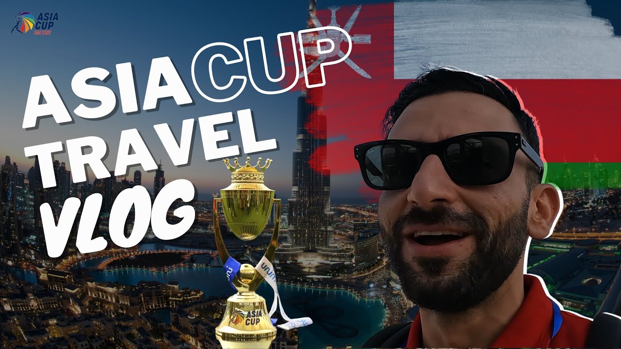 Mumbai to Oman for the Asia Cup! ✈️🏏 | Vlog Overs E16 | Jatin Sapru