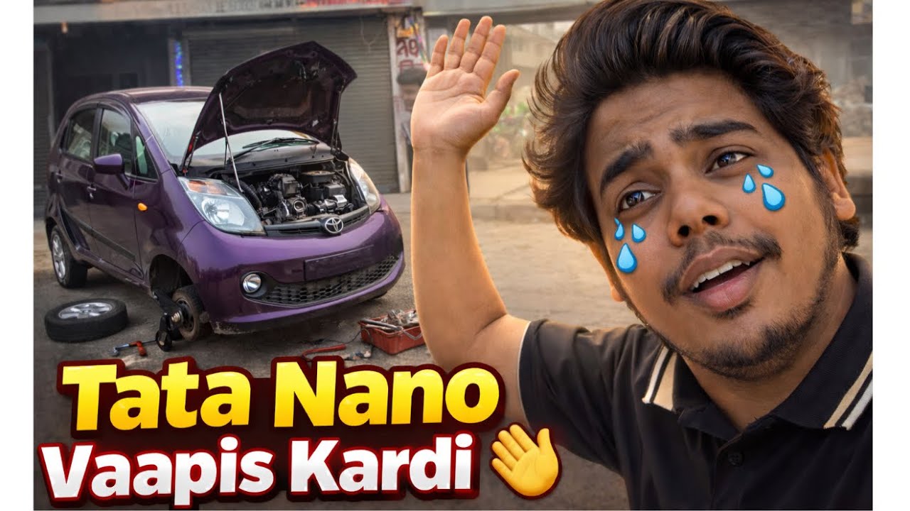 Tata Nano Bye Bye 👋 😭