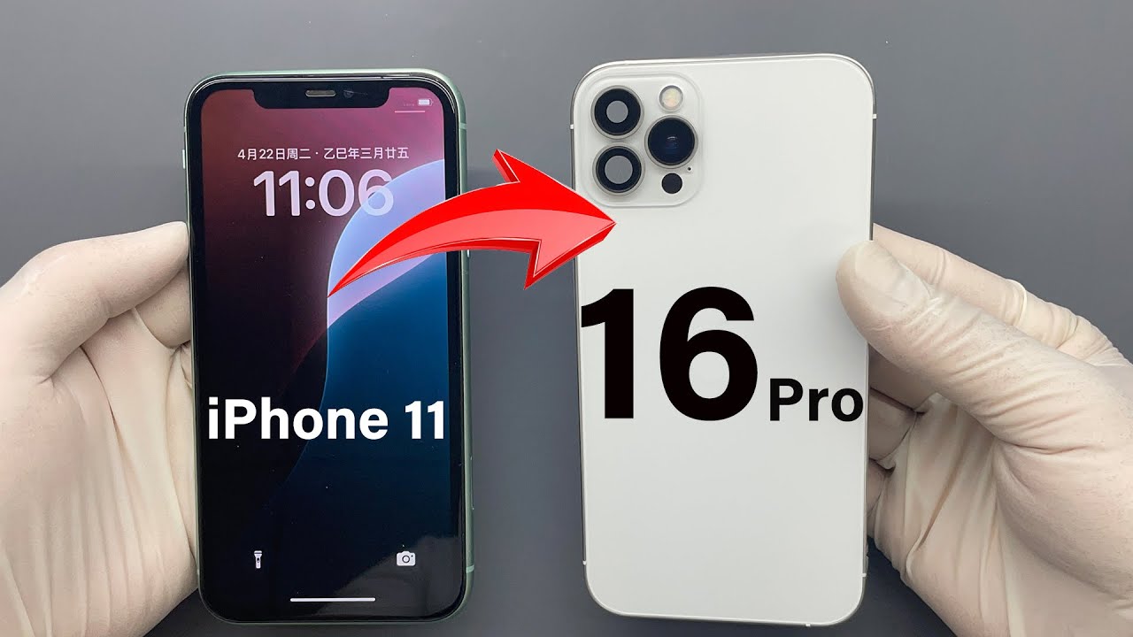 Convert iPhone 11 To iPhone 16 Pro | Battery Replacement