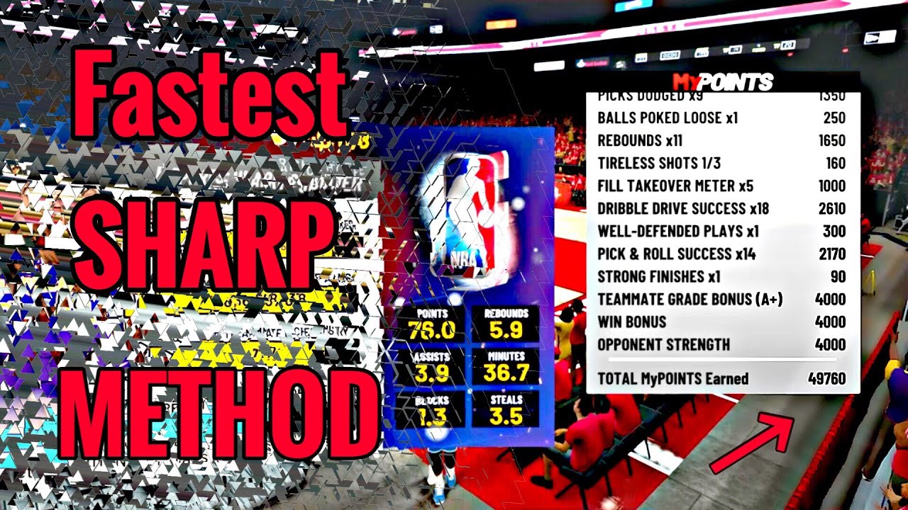 NBA 2K19 BEST REP METHOD FOR SHARPSHOOTERS! 80 TO 100K PER HOUR