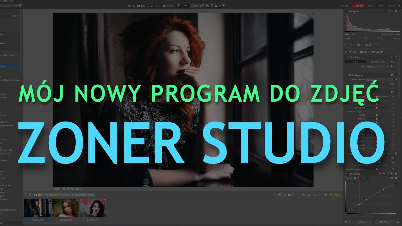 M&oacute;j gł&oacute;wny program do zdjęć w 2026 roku: Zoner Studio