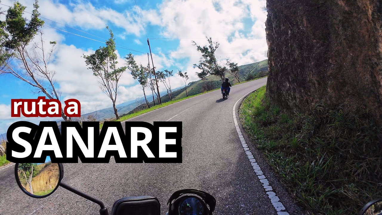 Ruta CUBIRO - SANARE: Final del Viaje ⛪ | Curvas, Montañas y Plaza Bolívar