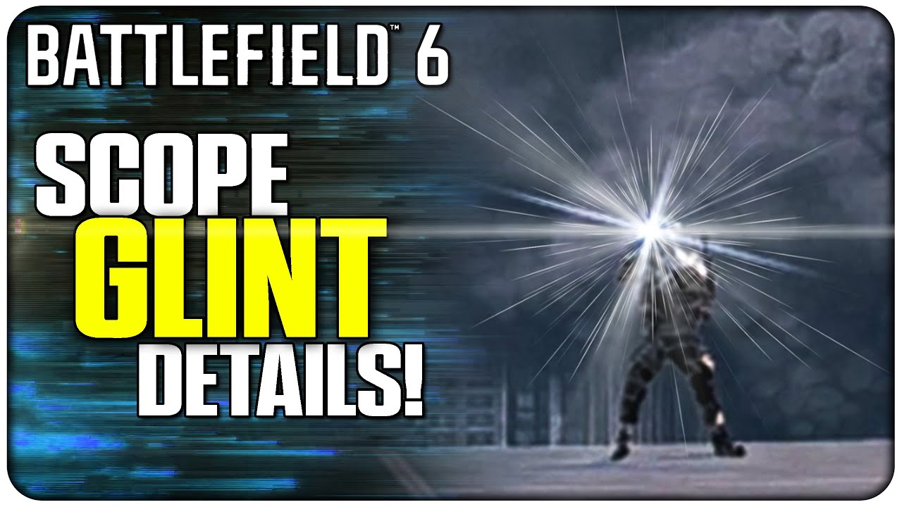 The Hidden Details Behind Scope Glint in Battefield 6!