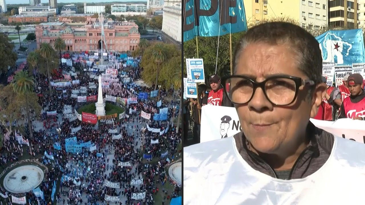 Thousands protest over inflation in Argentina | AFP