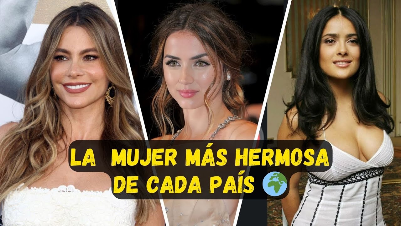 Ranking DEFINITIVO: Las mujer más hermosa de cada país hispano 🔥😏