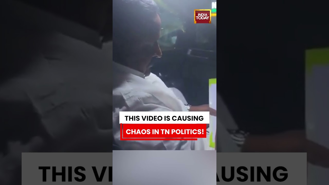 Viral Video: This Clip Triggers Chaos In Tamil Nadu Politics Amid Support Letter Controversy #viral
