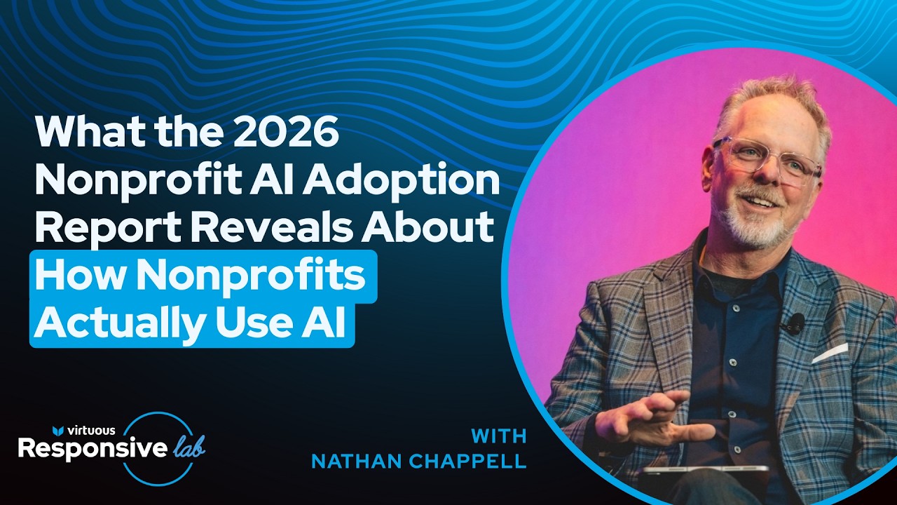EP 75: What the 2026 Nonprofit AI Adoption Report Reveals About How Nonprofits Actually Use AI