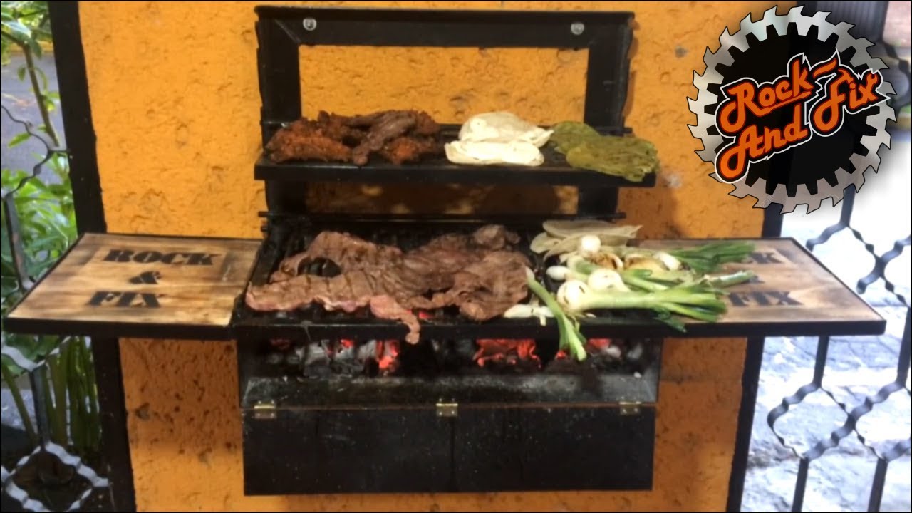 Como Hacer un Asador Plegable de Pared