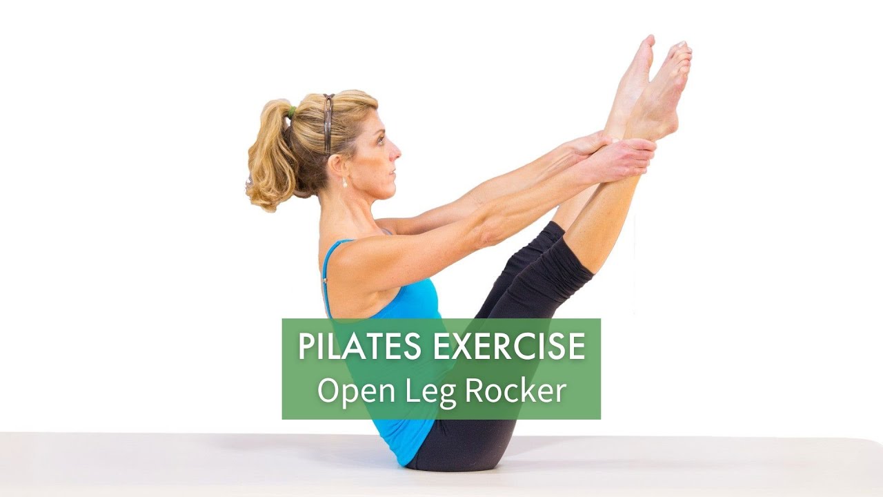 Упражнение пилатеса: качалка с открытыми ногами | Pilates Anytime