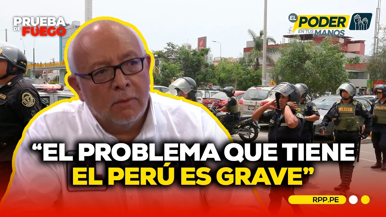 Juan Carlos Liendo cuestiona posible falta de firmeza en plan de seguridad #PDFRPP