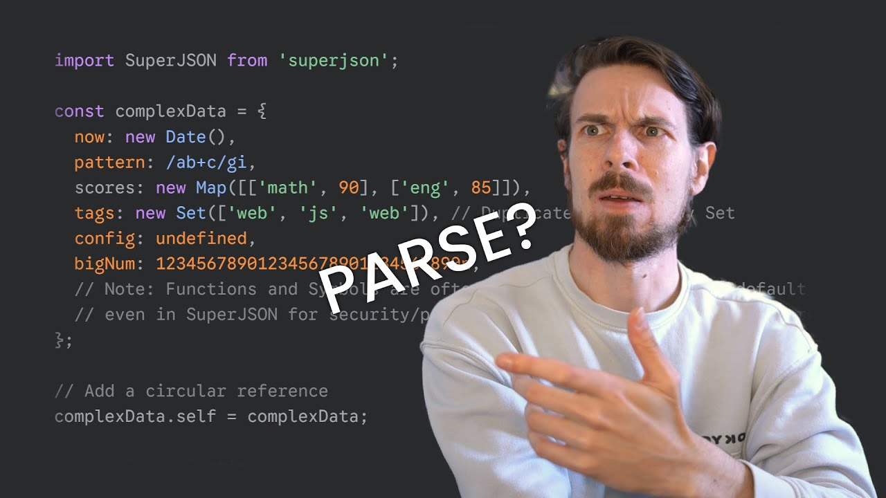 Why do we need JSON.stringify and parse?