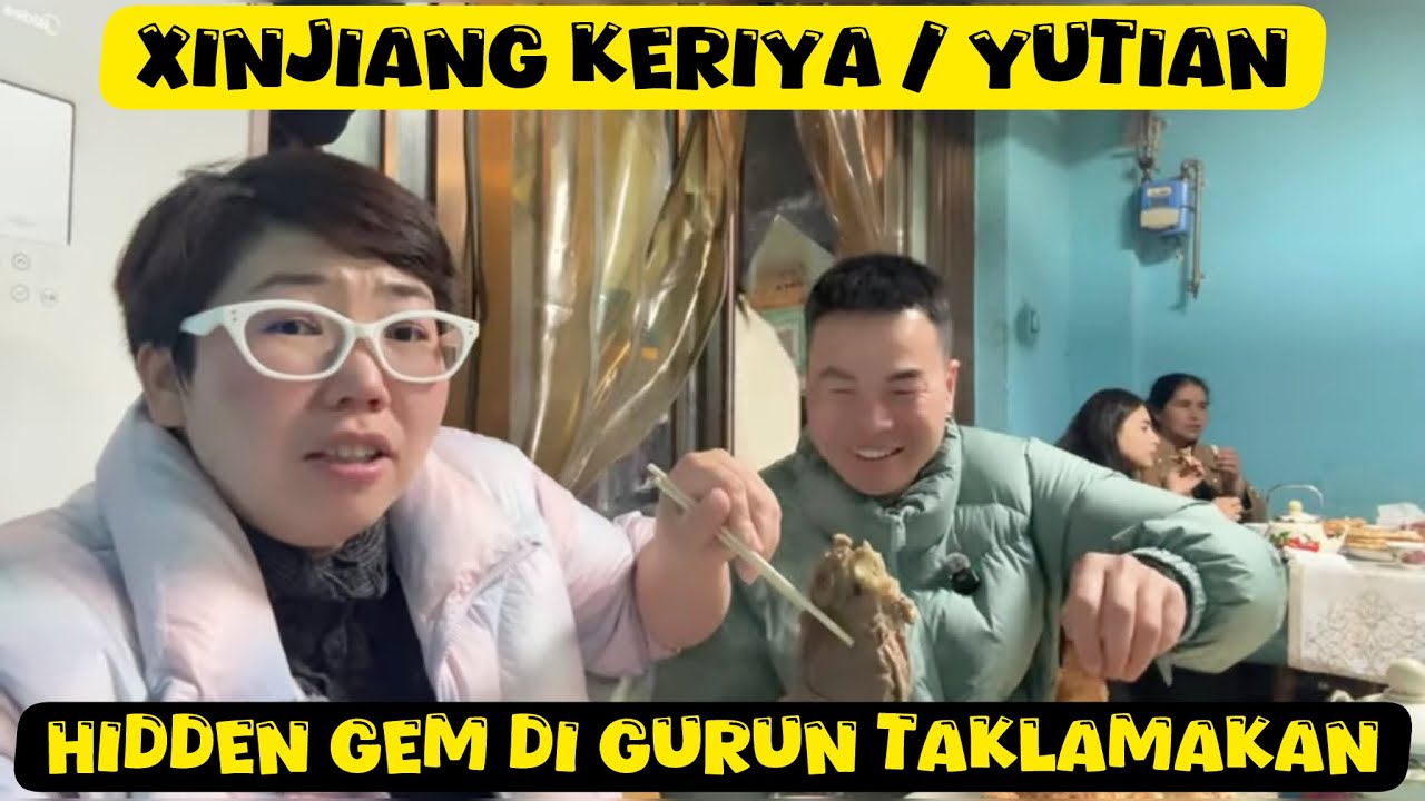 🔴 Xinjiang KERIYA (YUTIAN) | Hidden Gem di Gurun Taklamakan 🐑💎