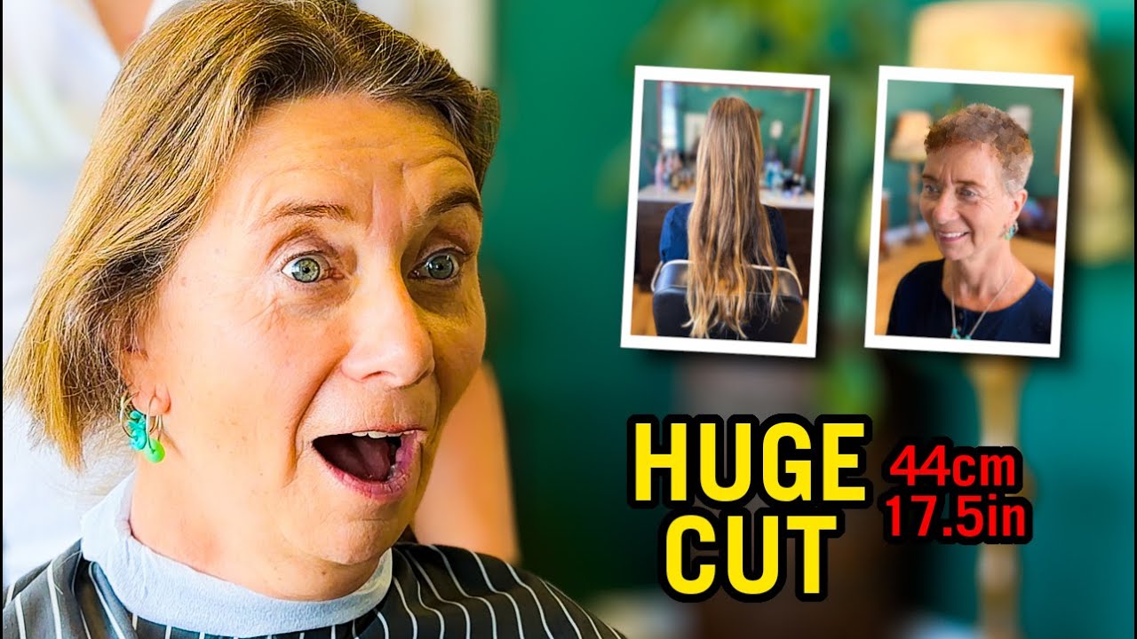 She Cut Off All Her Hair For The First Time Ever!