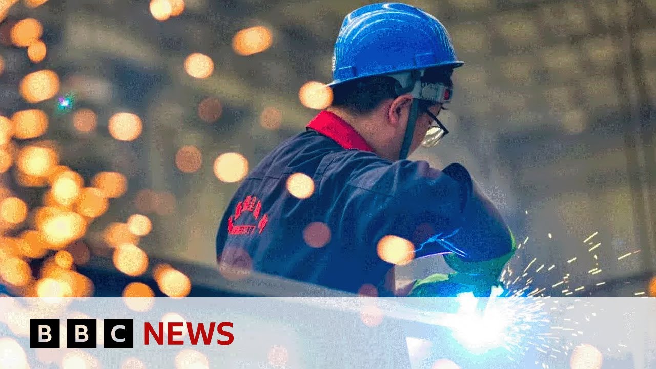 China&rsquo;s manufacturing sector shrinks in August - BBC News