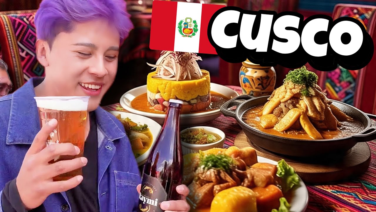 Un BOLIVIANO con la comida callejera en Cusco pt. 1