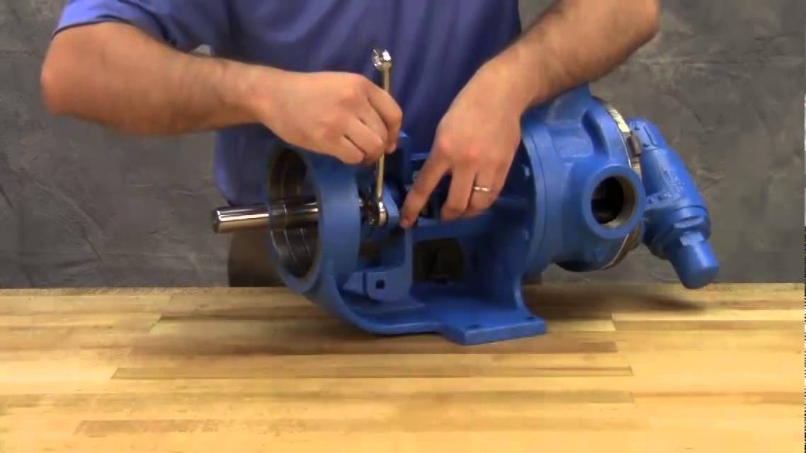 Michael Smith Engineers Ltd - Disassembly & repair of Viking Universal Seal pump with packing