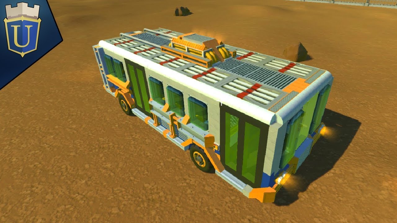 City Bus Build | Scrap Mechanic Gameplay