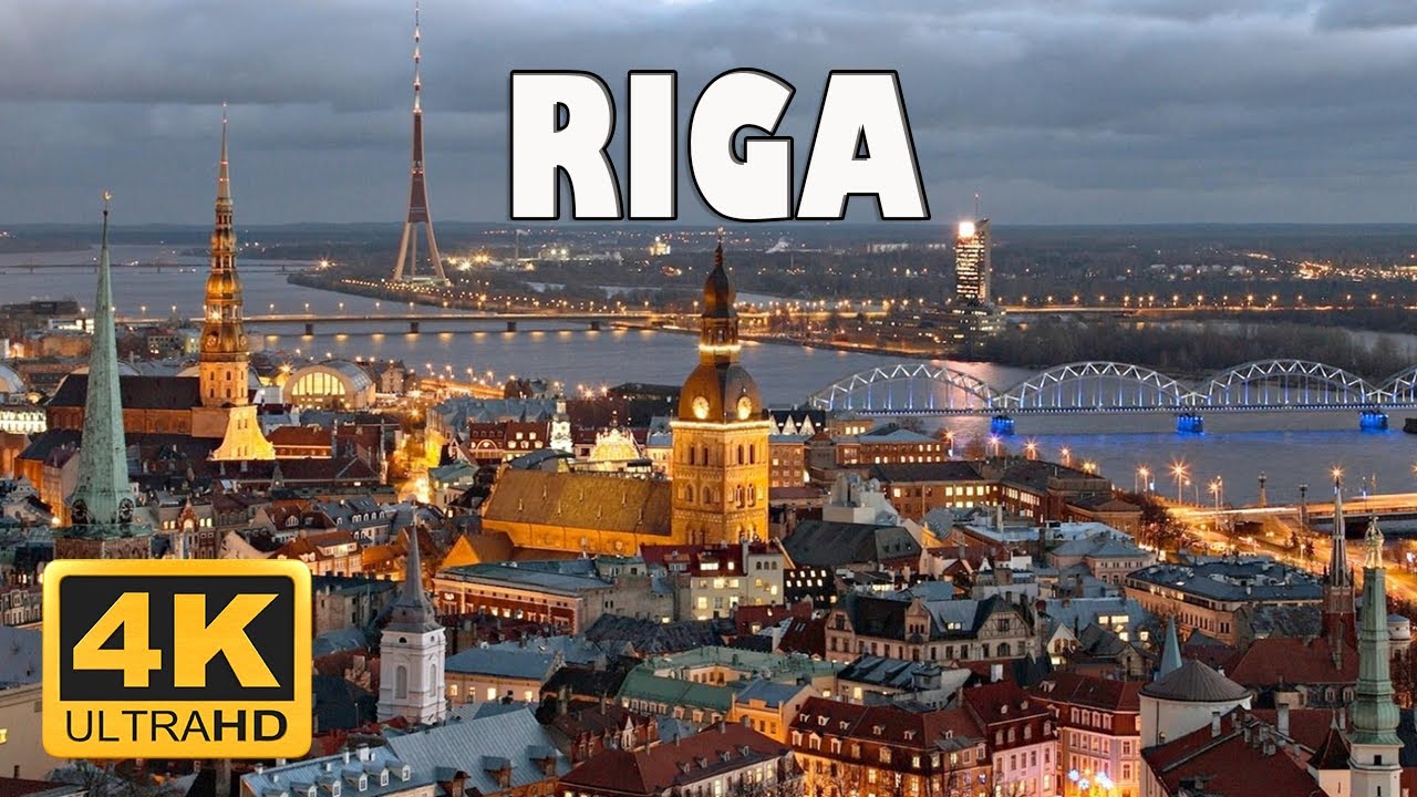 Riga, Latvia 🇱🇻 | 4K Drone Footage
