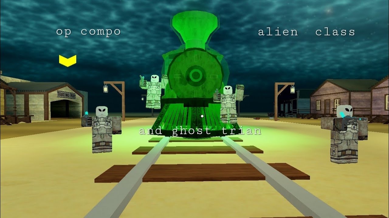 Dead rails  aliens and ghost trian 