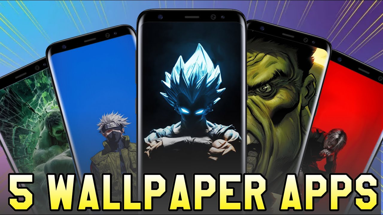 Top 5 Best Wallpaper Apps for Android | Amazing HD & 4K Wallpapers 2025