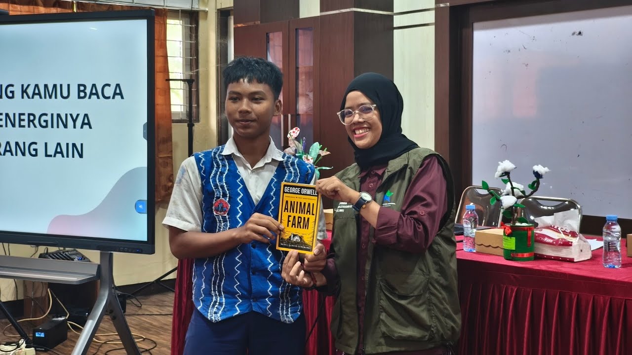 Membangun Budaya Literasi lewat Sosialisasi UKUMUCA di SMPN 10 Kota Banjarbaru