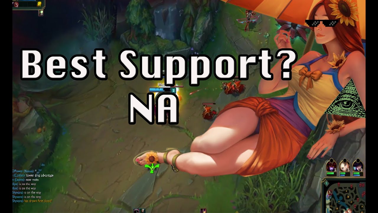 League of Legends: Best support NA