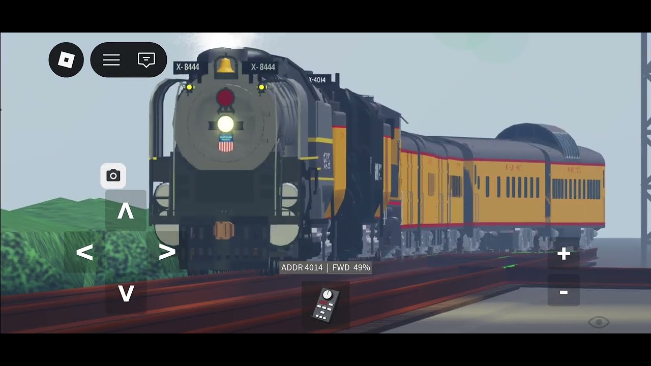UP 8444 and UP 4014 doubleheader